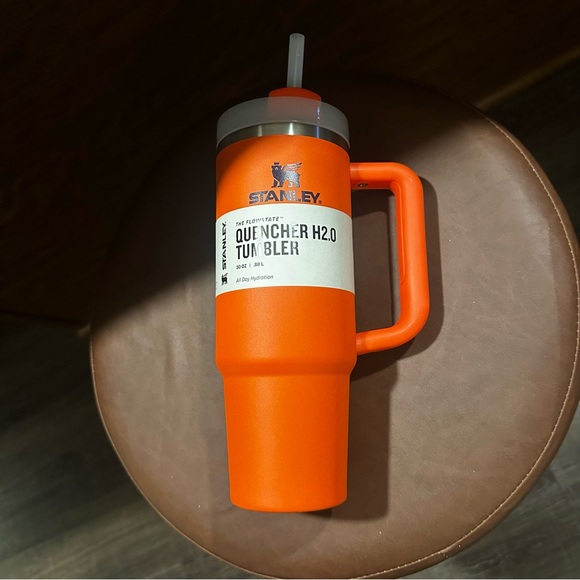NEW Stanley Quencher H2.0 FlowState Tumbler 30oz Hydration Tigerlilly Plum - Picture 2 of 11